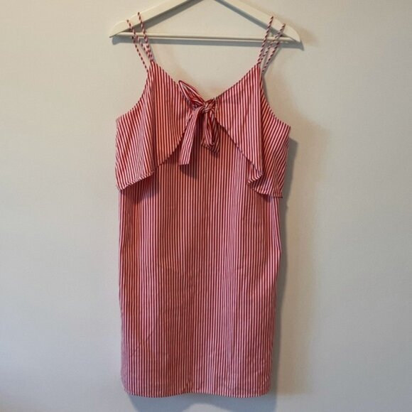 KAZO Pinstripe Summer Dress - Picture 13 of 13
